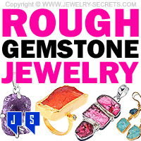 Rough Gemstone Jewelry Rough Gemstone Jewelry