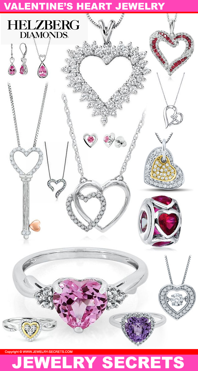 Valentines Heart Jewelry From Helzberg Diamonds Jewelers