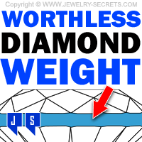 Worthless Diamond Girdle Carat Weight