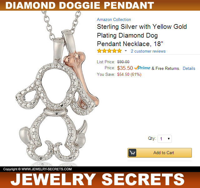 Diamond Dog Pendant