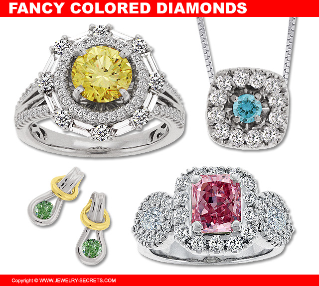 Fancy Colored Diamond Jewelry