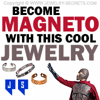 Magneto Magnet Jewelry Rings Bracelets Earrings