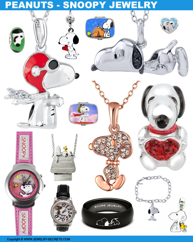 Charlie Browns Dog Snoopy Jewelry