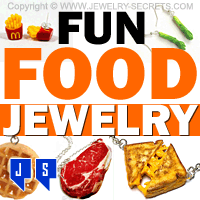Fun Food Jewelry That Looks Like Real Food