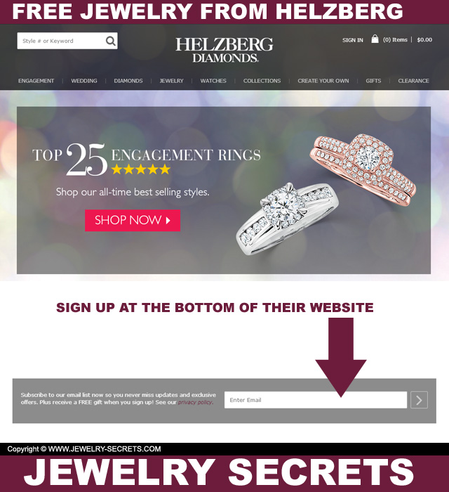 Sign Up With Helzberg Diamonds For Free Jewelry And Gifts