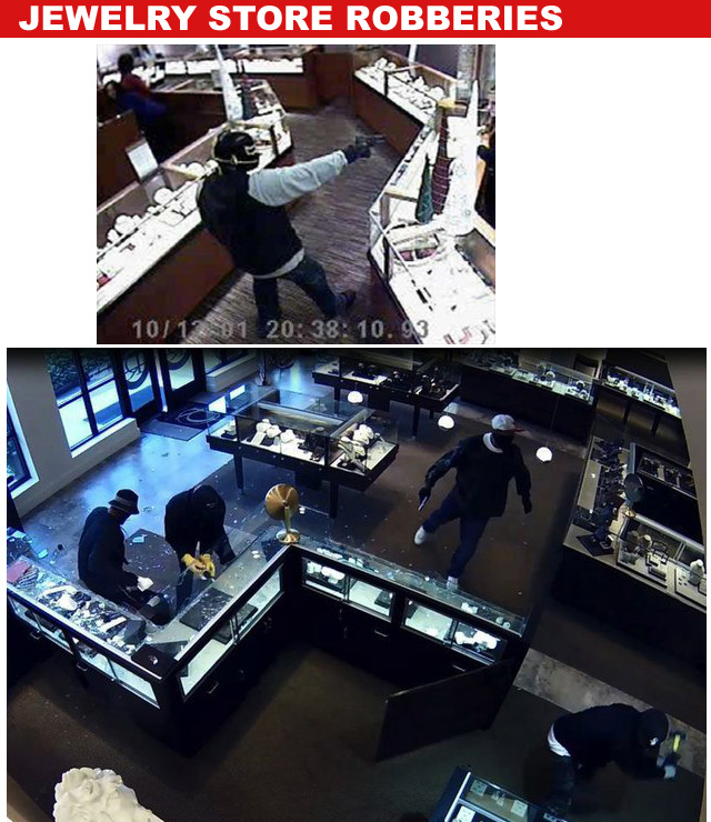 Terrifying Jewelry Store Robberies 4 Terrifying Jewelry Store Robberies 4
