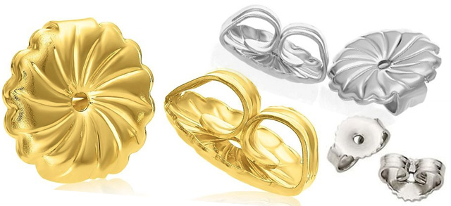 Heavy Friction Tension Earring Backs Nuts