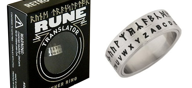 Hobbit Translator Rune Ring