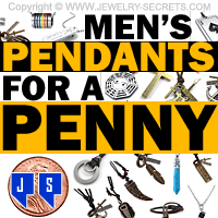 Men's Pendants For A Penny