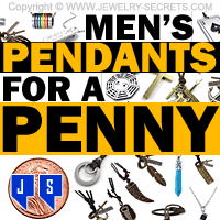 Men's Pendants For A Penny Men's Pendants For A Penny