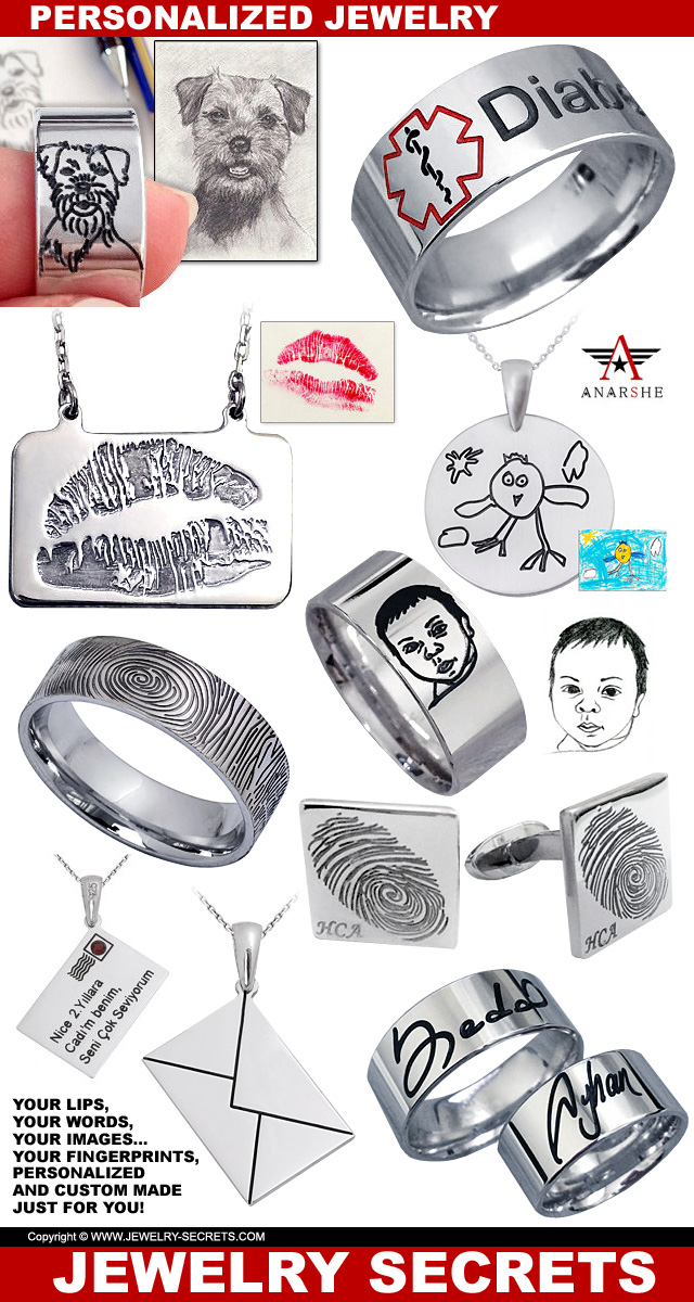Personalized Jewelry Custom Made Just For You Personalized Jewelry Custom Made Just For You