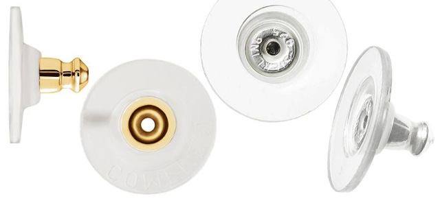Plastic-Bullet-Clutch-Earring-Backs