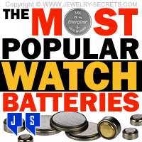 The Most Popular Watch Batteries