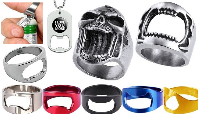Bottle Opener Ring For Dad