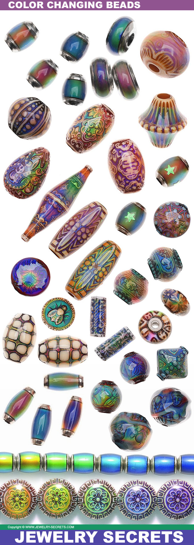 Color Changing Mood Beads Color Changing Mood Beads