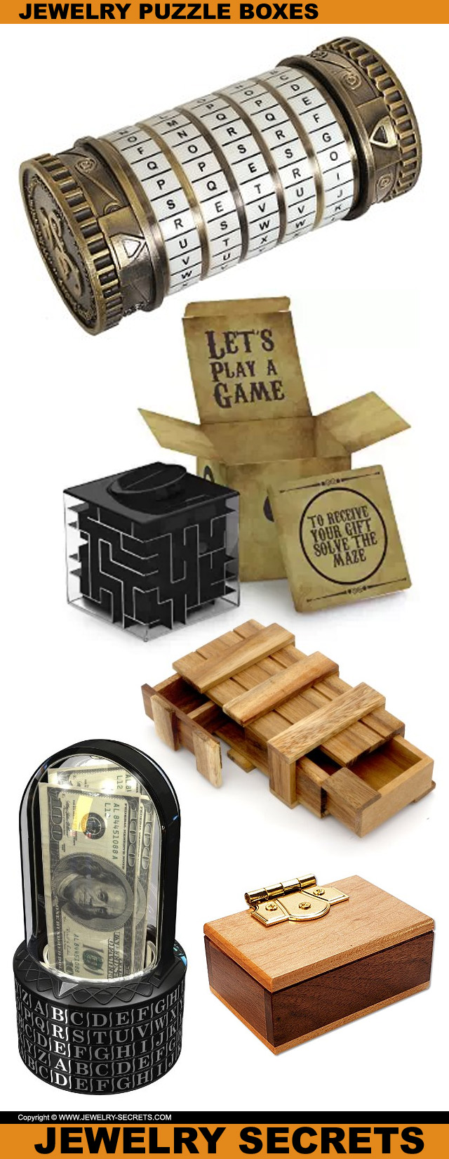 Fun Jewelry Puzzle Boxes Fun Jewelry Puzzle Boxes