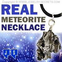 Real Genuine Meteorite Necklace Pendant Real Genuine Meteorite Necklace Pendant