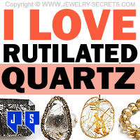 Rutile Rutilated Quartz Gemstones Rutile Rutilated Quartz Gemstones