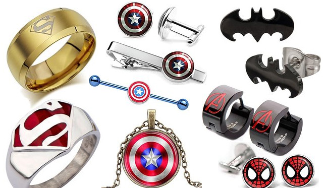 Superhero Jewelry For Dad Superhero Jewelry For Dad