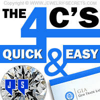The 4Cs Of Diamonds Quick And Easy