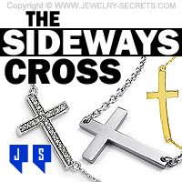 The Sideways Cross Pendants