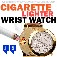 Cigarette Cigar Lighter Wrist Watch Cigarette Cigar Lighter Wrist Watch