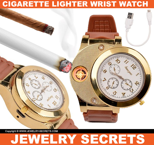 Cigarette Lighter Wrist Watch