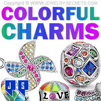 Colorful Charm Beads For Pandora Style Bracelets Colorful Charm Beads For Pandora Style Bracelets