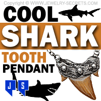 Cool Shark Tooth Pendant Cool Shark Tooth Pendant