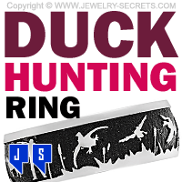 Duck Hunting Wedding Ring