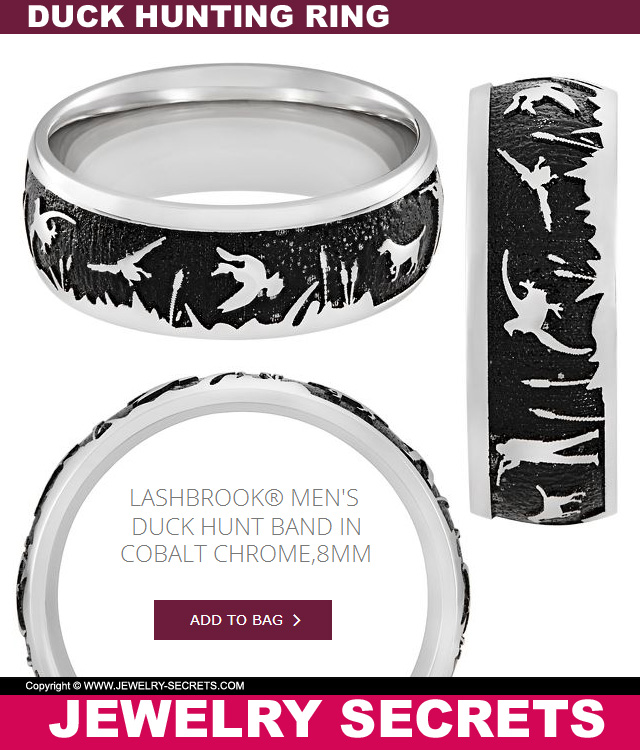 Duck Hunting Wedding Ring