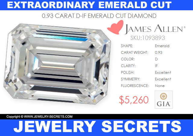 Extraordinary Emerald Cut Diamond