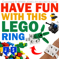 Have Fun With A Silver Lego Ring That Works Have Fun With A Silver Lego Ring That Works