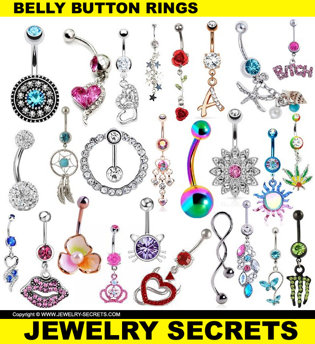 Hot Belly Button Rings