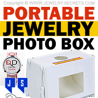 Portable Jewelry Photo Light Box Portable Jewelry Photo Light Box