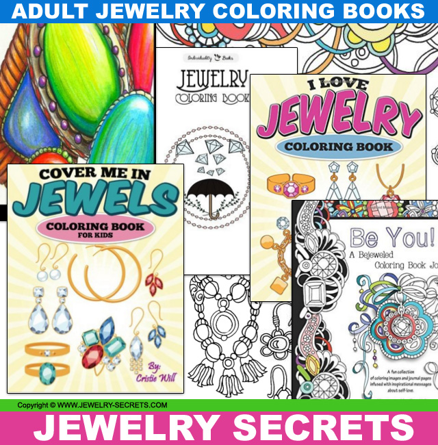 Adult Jewelry Coloring Books