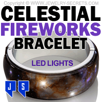 Celestial Fireworks Light Up Bracelet
