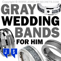 Great Gray Wedding Bands for Men