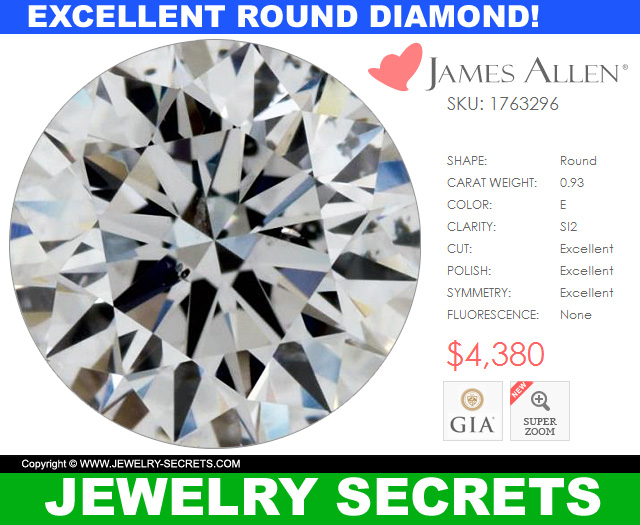 Look At This Excellent Round Diamond