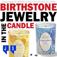Birthstone Jewelry In The Candle Birthstone Jewelry In The Candle