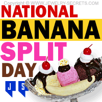 National Banana Split Ice Cream Day