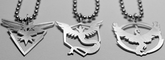 Pokemon Go Aluminum Pendant Pokemon Go Aluminum Pendant