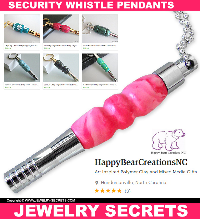 Security Whistle Pendants Security Whistle Pendants