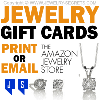 Jewelry Gift Cards Print Or Email