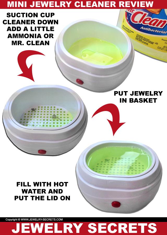 mini jewelry cleaner testing review