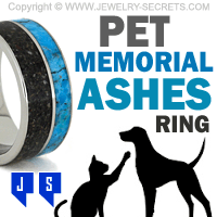 pet memorial ashes ring pet memorial ashes ring