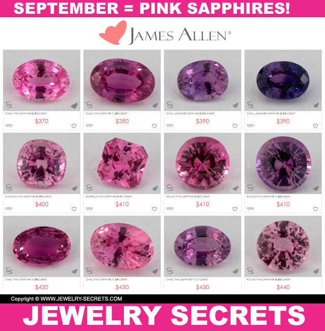 september pink sapphires