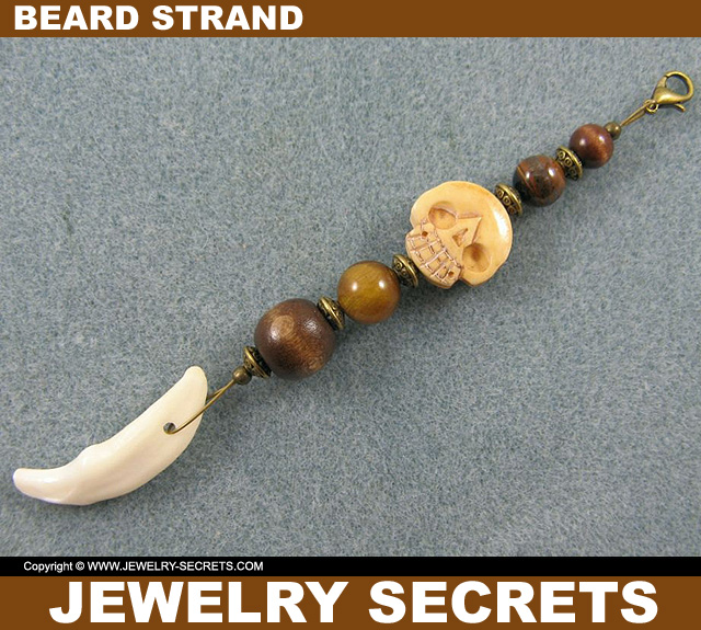 beard strand for beards and hair