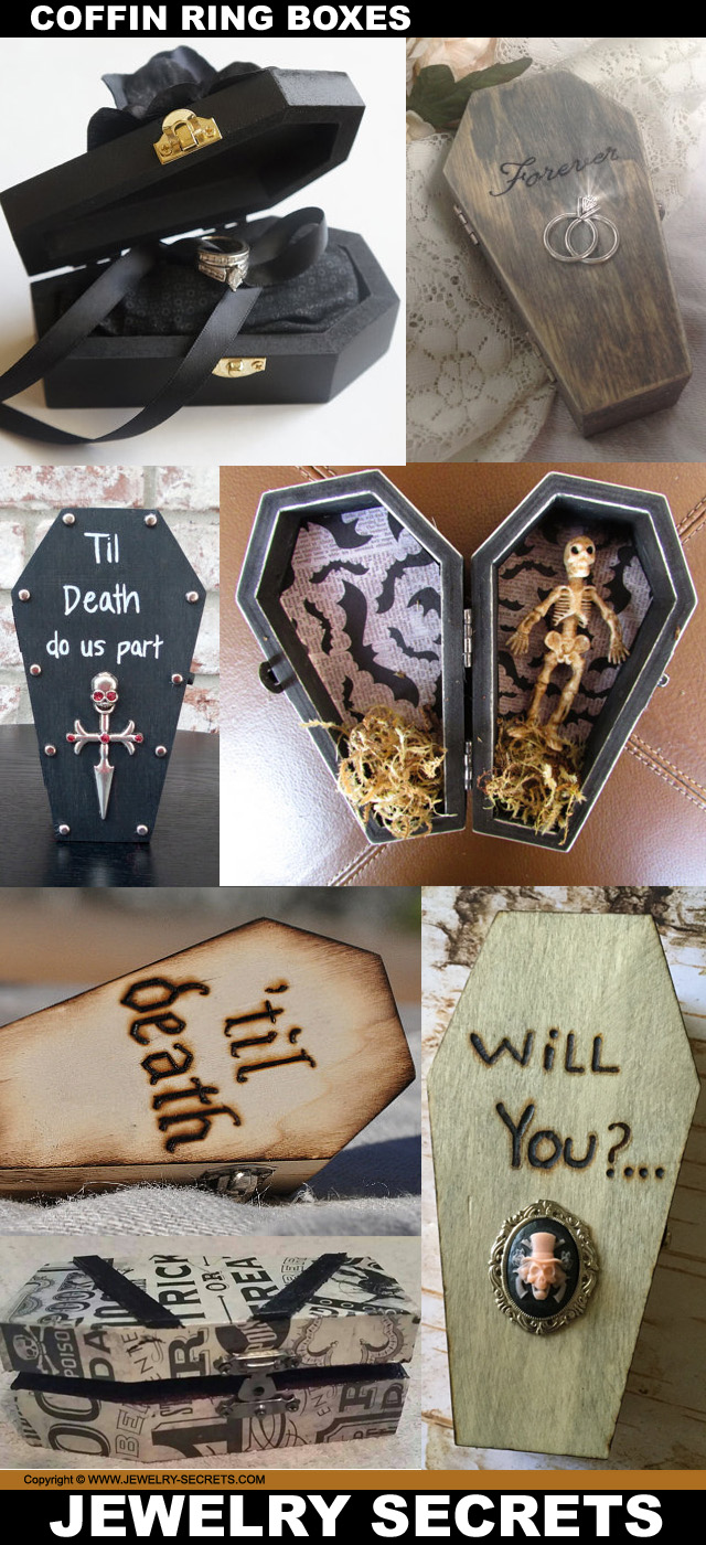 coffin ring boxes
