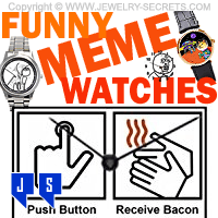 funny meme wrist watches